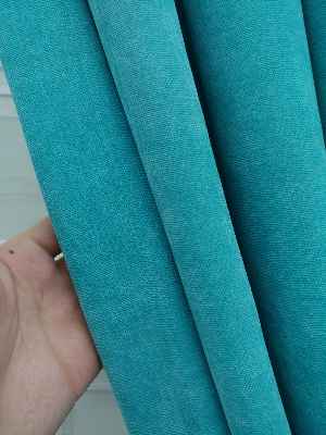 %25 İndirimli!!! Açık Turkuaz Panama Fon Perde- Turkuaz