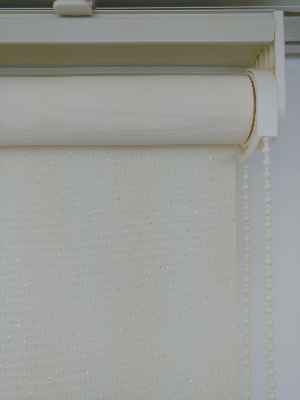 İthal Simli Stor Perde - Krem 100% Orjinal Ürün- Krem