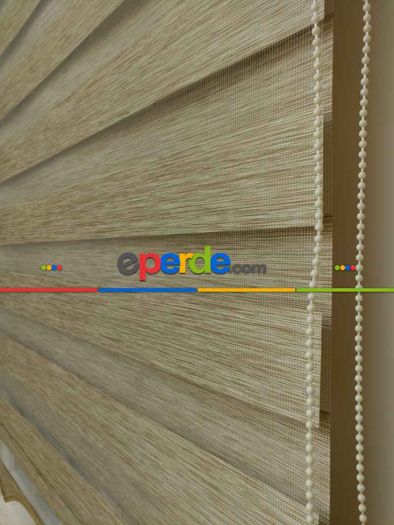 Zebra Perde -bambu Zebra (eco Serisi )- Açık Vizon