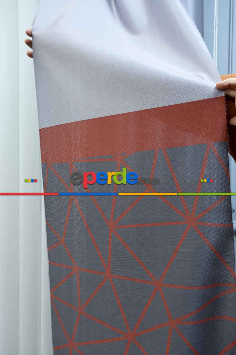 Yatak Odası - Lens Akıllı Dikey Tül Perde Koza-31- Çok Renkli 2