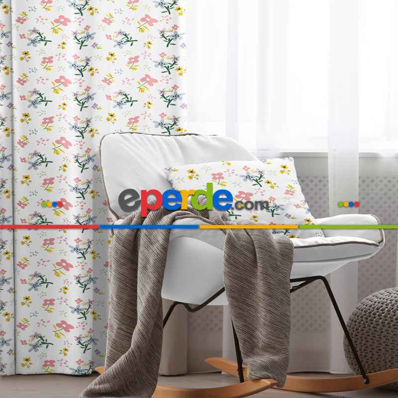 Oturma Odası Fon Perde Evim 2017-8 Kumaşı Kalındır Duck Bezi Değildir