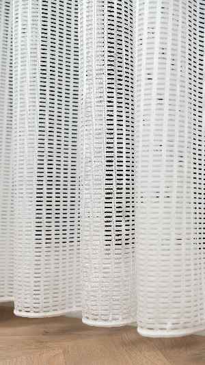 Ekru File Tül Perde, Ağır Gramajlı Premium Seri