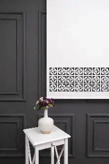 Ekru Renk Lazer Kesim Mat Stor Perde (ister Düz - İster Lazer Kesimli Satın Alın)