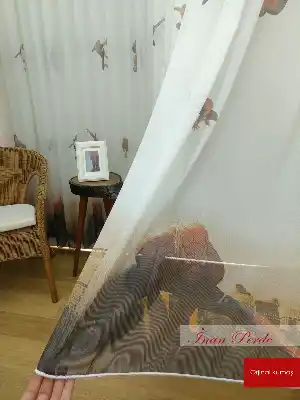 Örümcek Adam Desenli Tül Perde - Erkek Çocuk Odası Perdesi- Siyah-Kırmızı