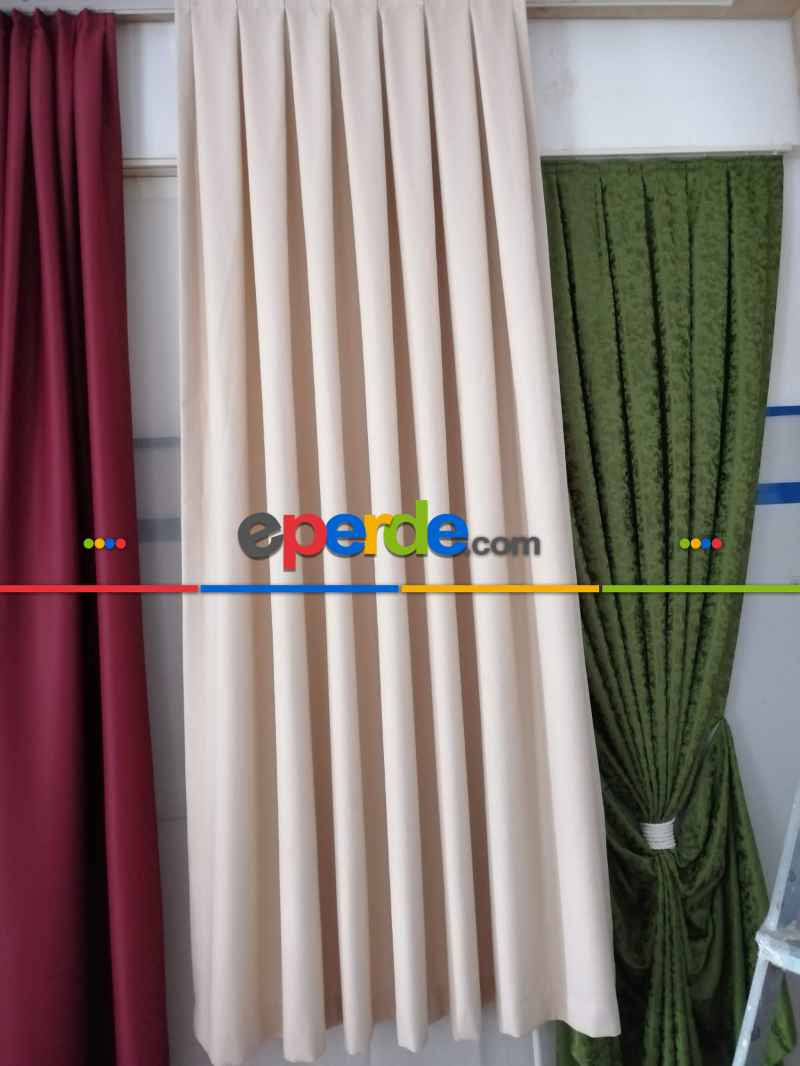 Milpa Keten Düz Fon Perde - 32 Renk Seçekli