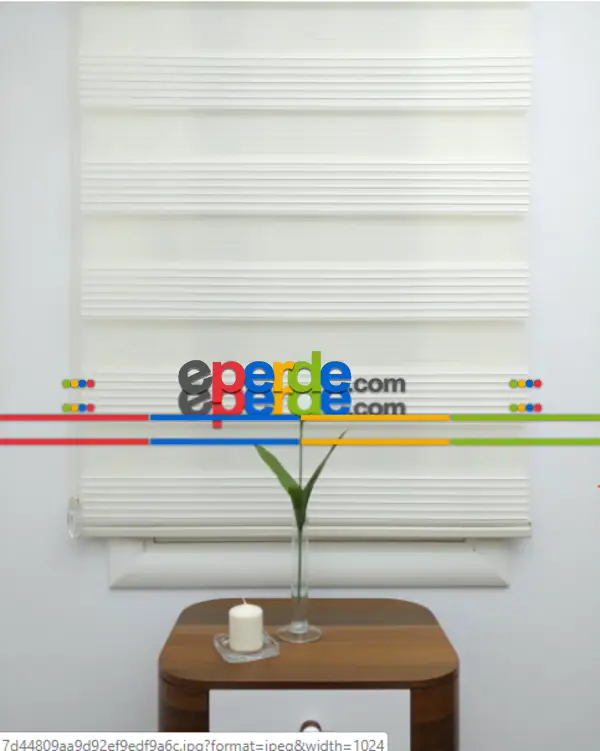 Yatak Odası - Zebra Geniş Pilise Ekru- Ekru