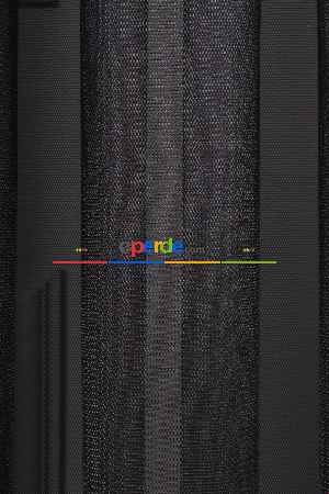 Hazır Ölçülü Petek Zemin Siyah Grek Tül Perde