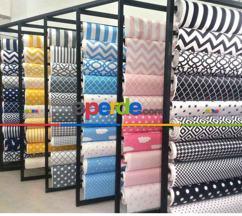 Pembe Çiçekli Patchwork Desenli Fon Perde Evm628 Kumaşı Kalındır Duck Bezi Değildir- Yeşil-Mavi-Beyaz-Pembe