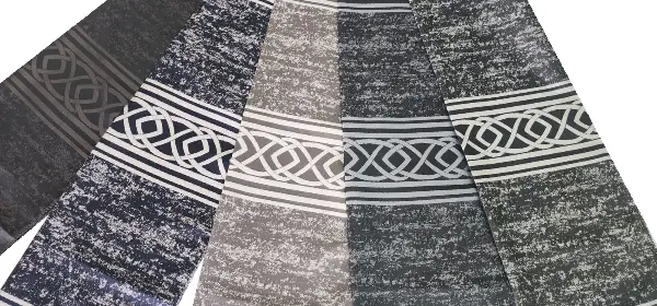 Siyah Gri, Taç Bordürlü Pano Fon Perde, Adet Fiyatıdır, İstediğiniz Boy Ölçüsünde Dikilir, Eni 70 İla 100cm Arası Seçenekler, Sık Piledir 70cm X 290cm 