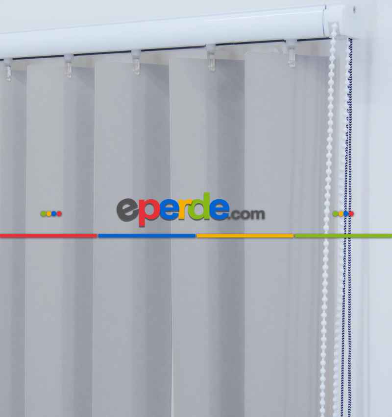 1. Kalite Gri Pvc Dikey Perde- Gri-füme-antrasit