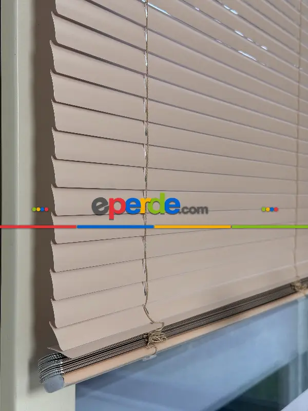 Pembe Alüminyum Jaluzi Perde - 25mm