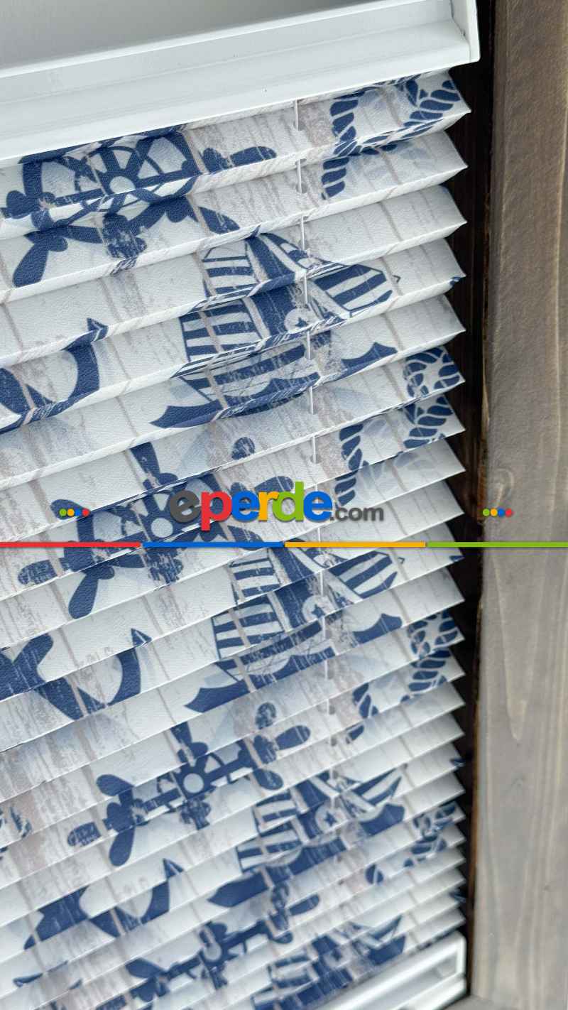 Premium 17 Farklı Desen Plise Perde Cam Balkon Perdesi