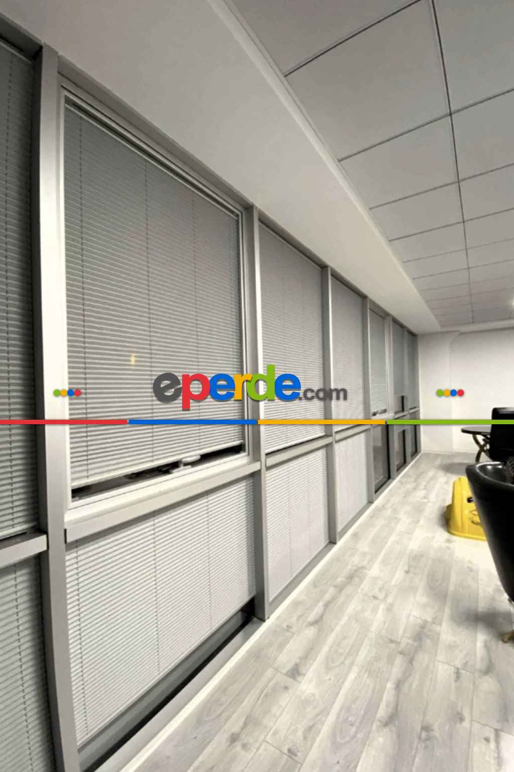 Brillannt Plise Perde - Cam Balkon Perdesi - Pimapen Perdesi - Açık Gri (20 Renk) Kolay Montaj Yaylı Sistem, Vidalı Sistem Veya Yapıştırma