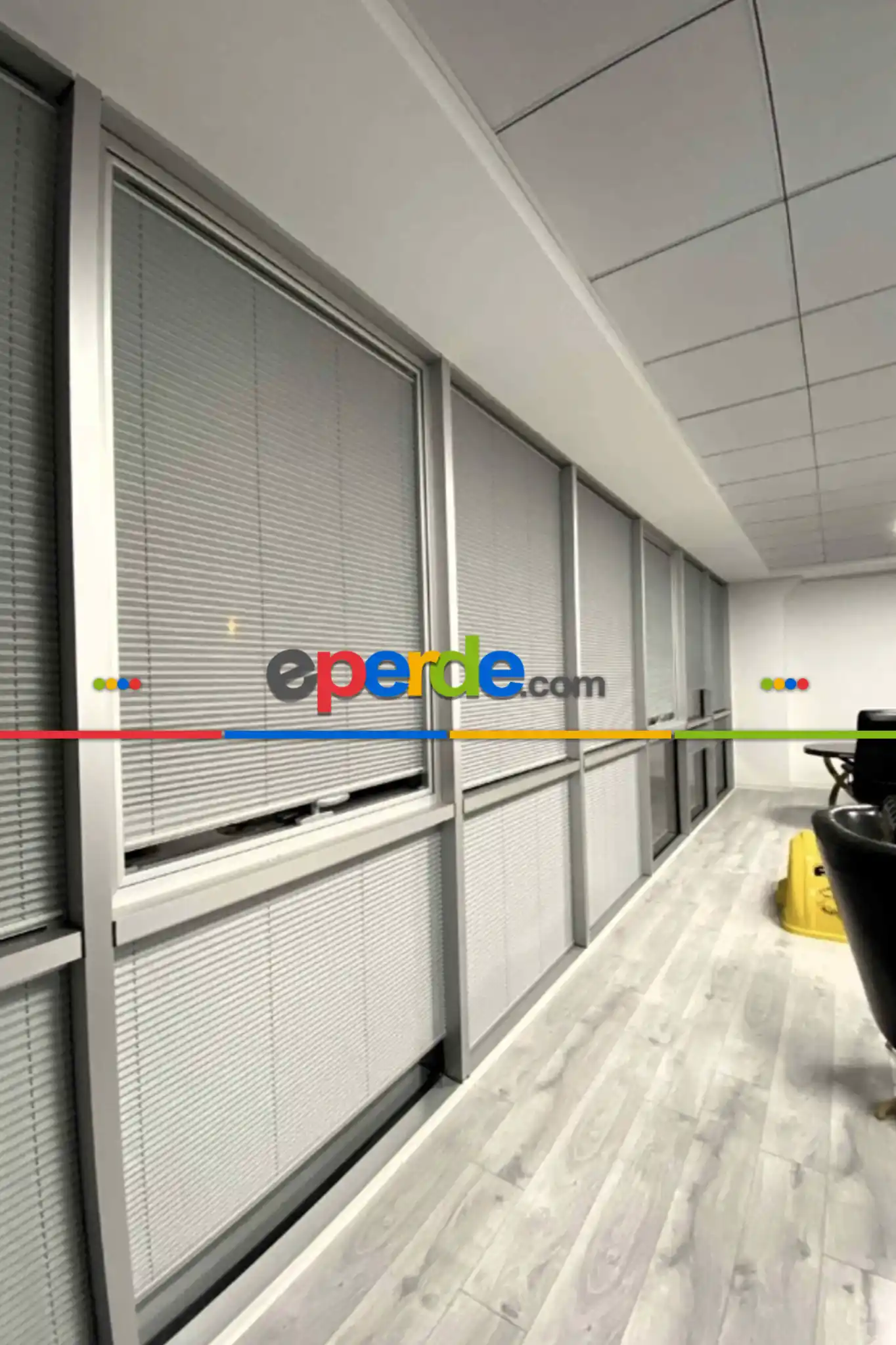 Brillannt Plise Perde - Cam Balkon Perdesi - Pimapen Perdesi - Açık Gri (20 Renk) Kolay Montaj Yaylı Sistem, Vidalı Sistem Veya Yapıştırma