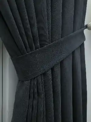 %25 İndirimli!!! Füme Düz Fon Perde- Füme
