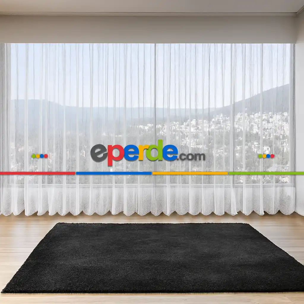 Focus Etek Brode Fransız Örme Tül Perde