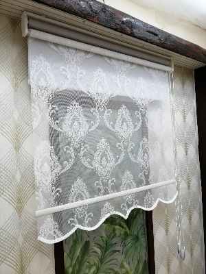 Çifli Sistem Tül Ve Stor Perde Bdz ( 827 )- Beyaz