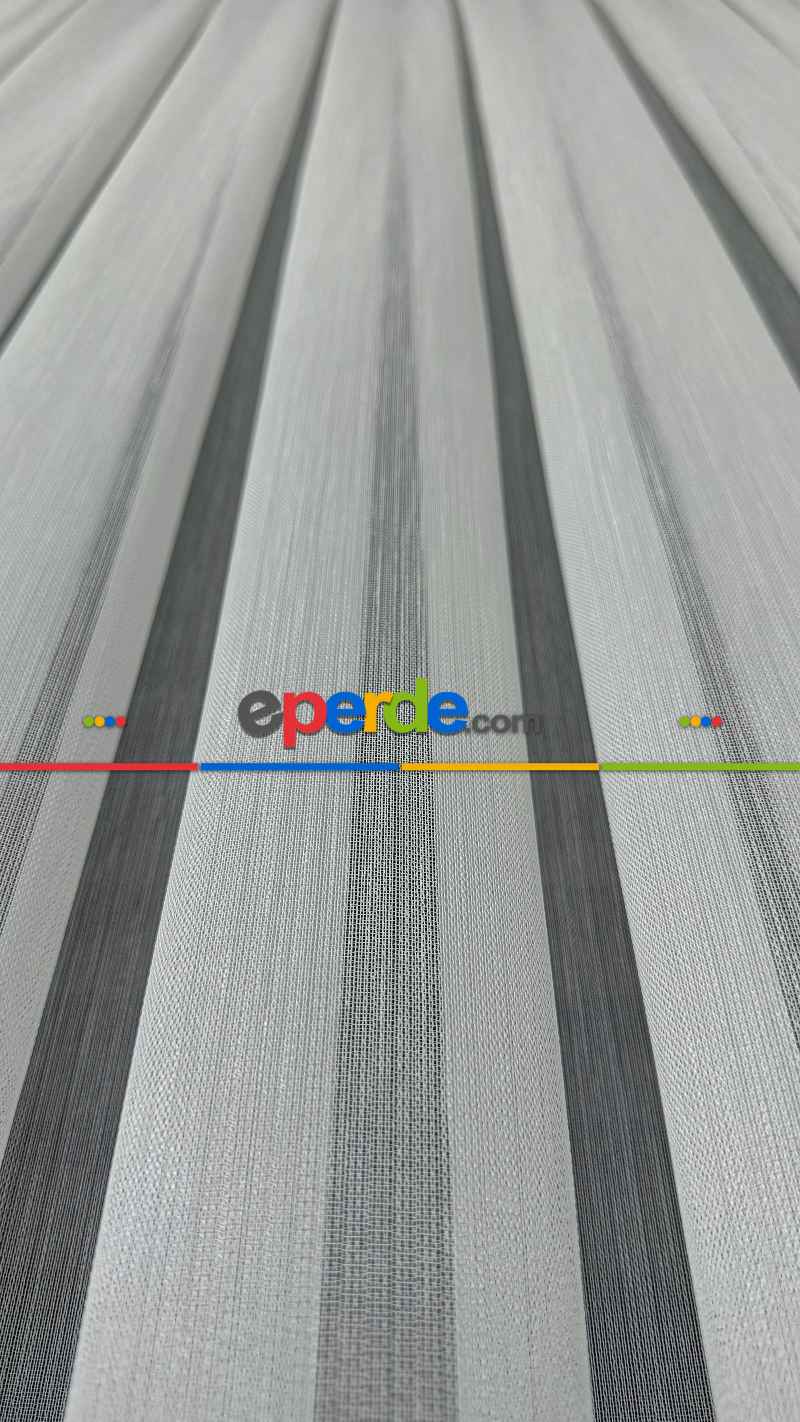 Ekru Armür Düz Tül Perde - Ağır Gramajlı Premium