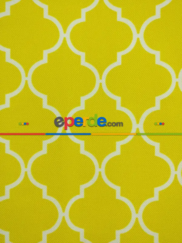 Mutfak Fon Perde- Sarı