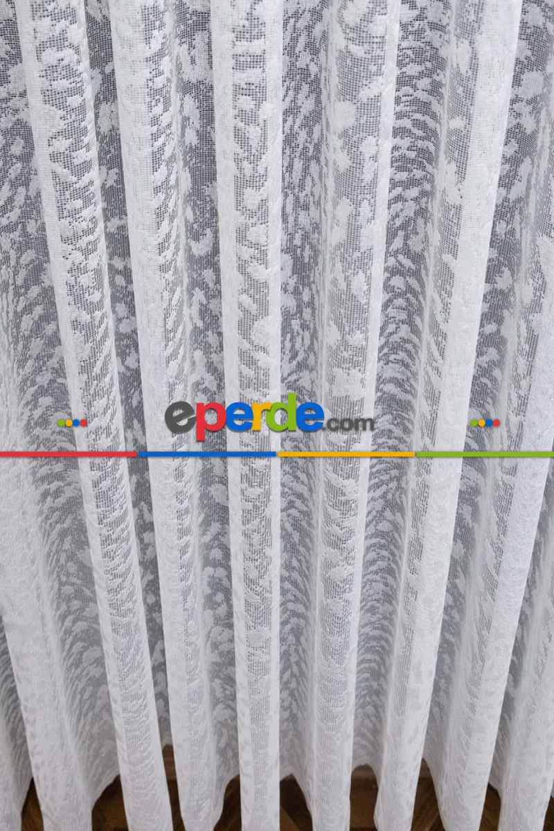Kardelen Desen Tasarım Model Tül Perde