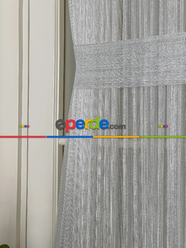 2025 Yeni Sezon Grz Gümüş Simli Briz Tül Perde