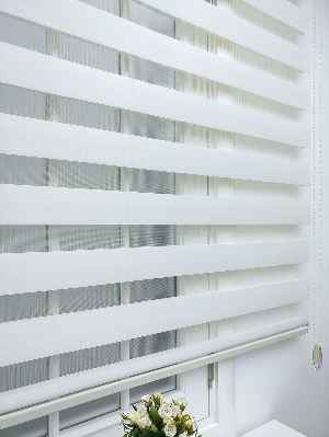 Zebra Perde Lüx Bambu Ekru