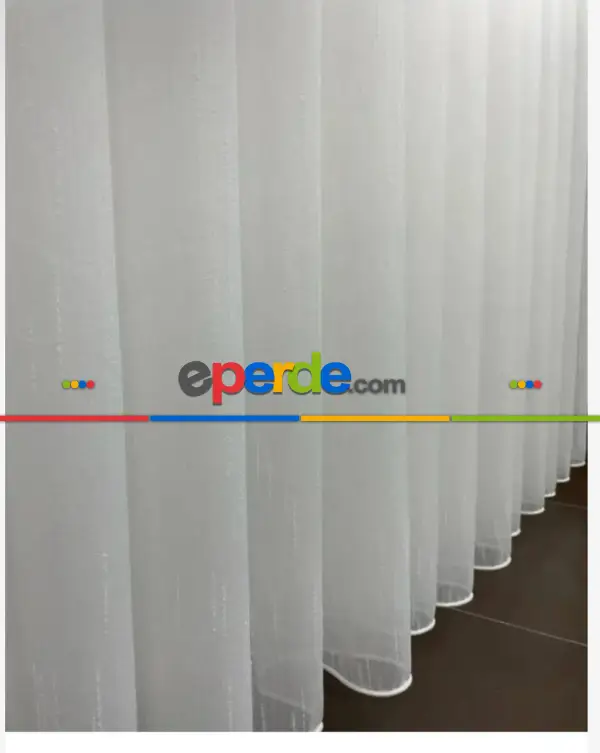 Salon - Brillant Lüx Tül Perde