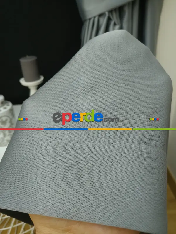 Koyu Gri Blackout %90 Karartma 1 Kallite Elit Ürün