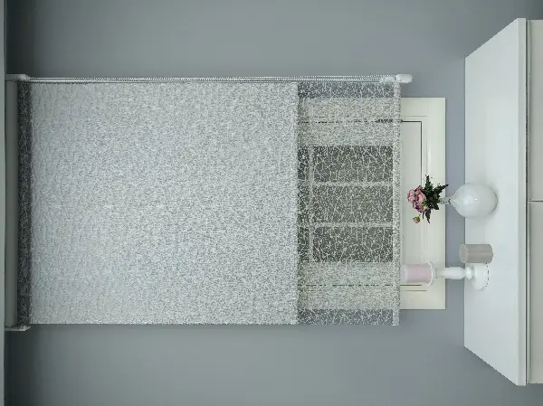 Çiftli Sistem Dantel Stor- Siyah-gri-füme-antrasit