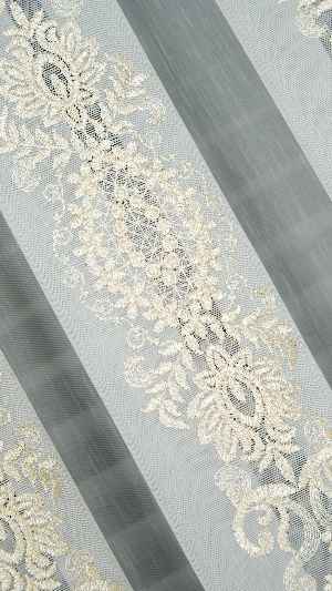 Brillant Gold Nakış İşlemeli Tül Perde Yeni Şehrazat