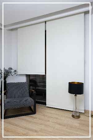 Beyaz Ve Ekru Karartma Blackout Stor Perde- Beyaz-ekru