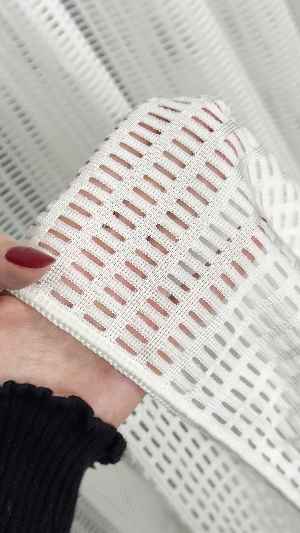 Ekru File Tül Perde, Ağır Gramajlı Premium Seri