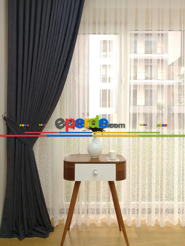 Panama Fon Perde - Geniş En - Her Ölçüde Ve Renkte