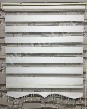%25 İndirimli!!! Zebra Perde Bambu - Ekru- Ekru