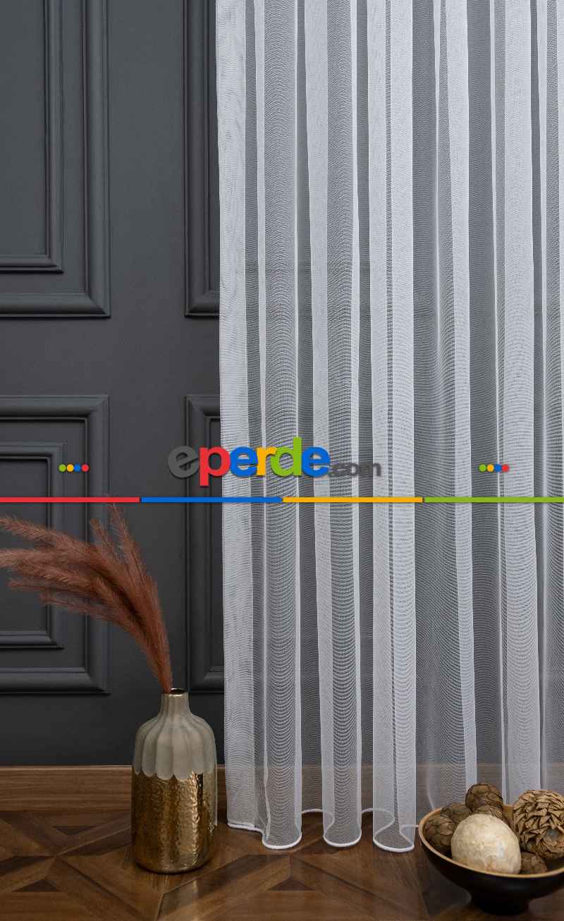 Lüks Grek Tül Perde Çok Dökümlü - Ütü İstemez - İtinalı Özel Dikiş İle 2023 Trend