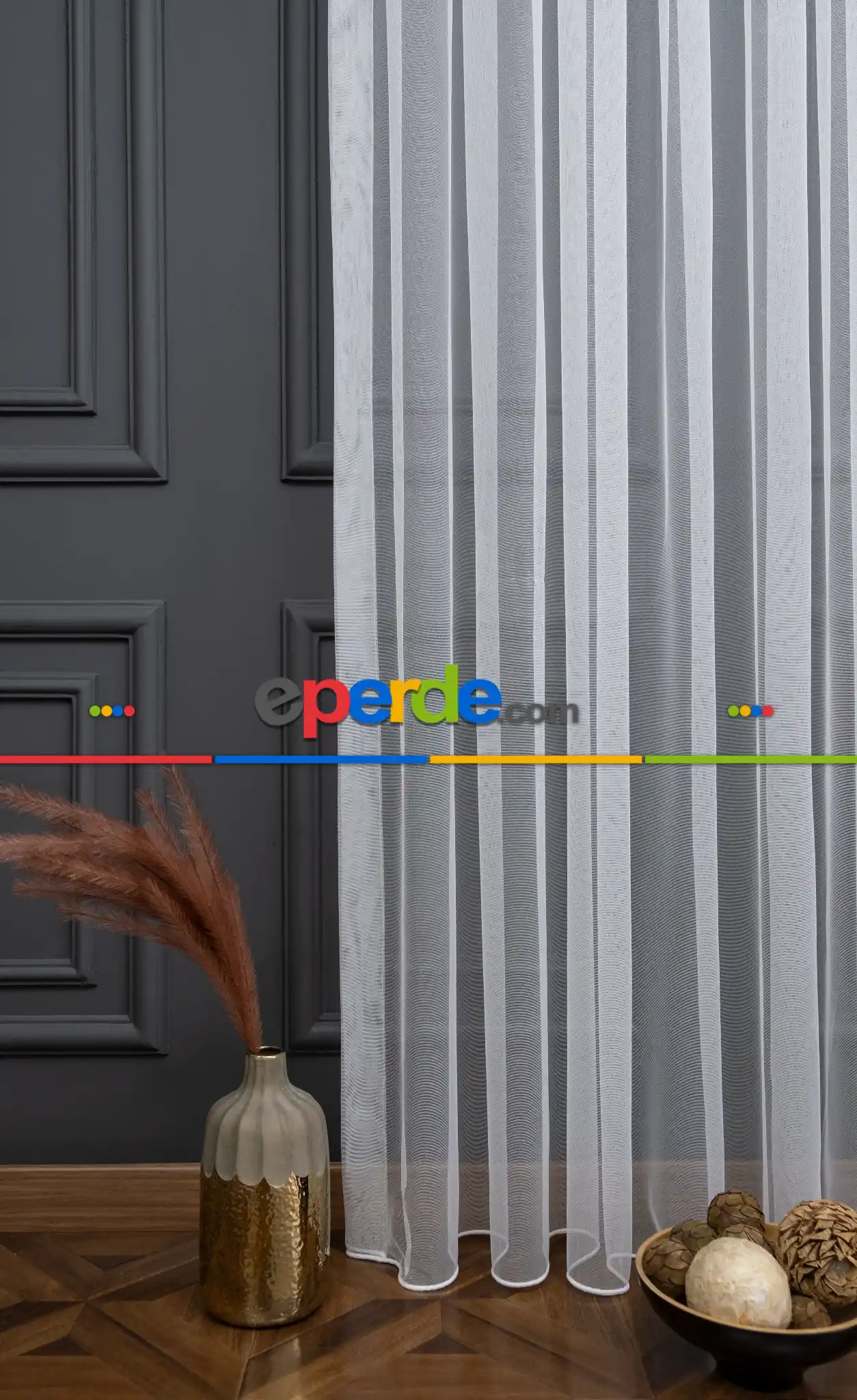 Salon Tül - Lüks Grek Tül Perde Çok Dökümlü - Ütü İstemez - İtinalı Özel Dikiş İle 2022 Trend