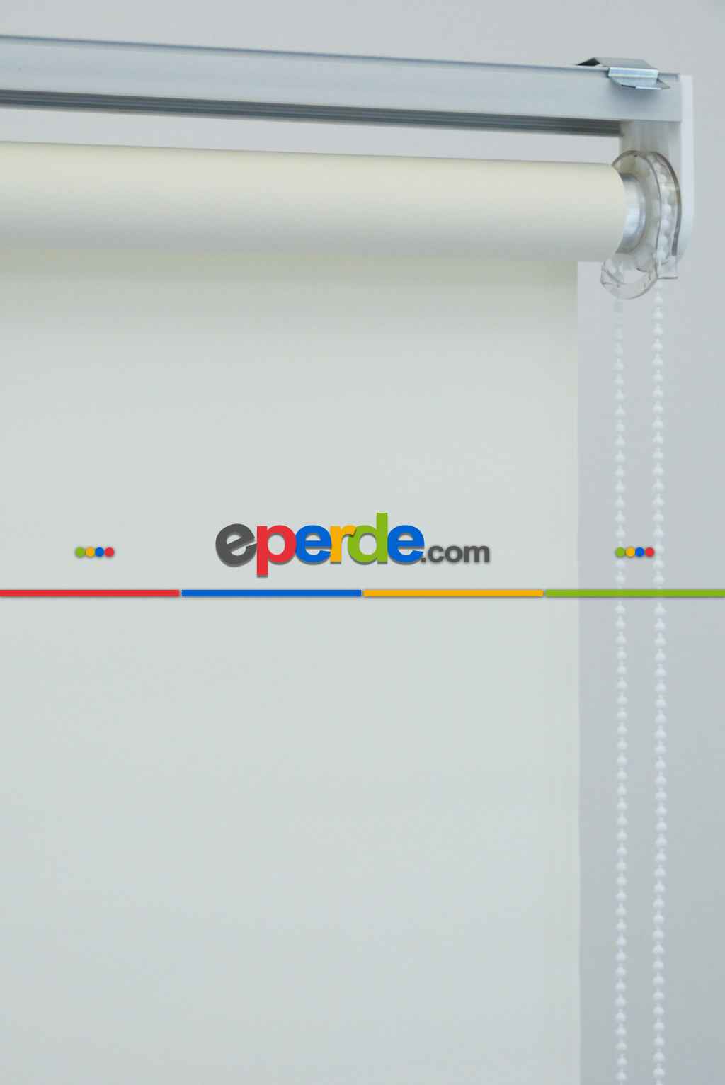 Yıkanabilir Pvc Mat Stor Perde - Krem Açık 1. Kalite- Krem Açık