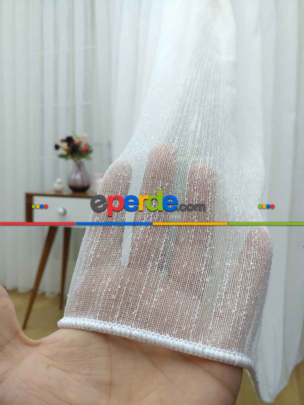 Tül Fırsat !!! Şantuk Birinci Kalite Tül Ekru Renk Kırık Beyaz- Ekru