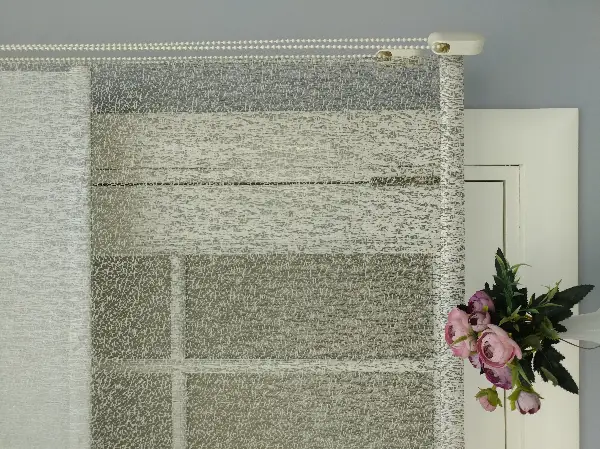 Çiftli Sistem Dantel Stor- Siyah-altın