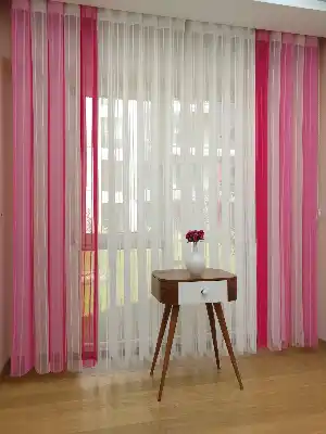 1. Kalite Çizgili Tül Dikey Zebra Perde - Ft-19 Pembe , Ft-05 Pudra , Ft-20 Fuşya , Ft-02 Ekru- Pembe-fuşya-ekru-pudra