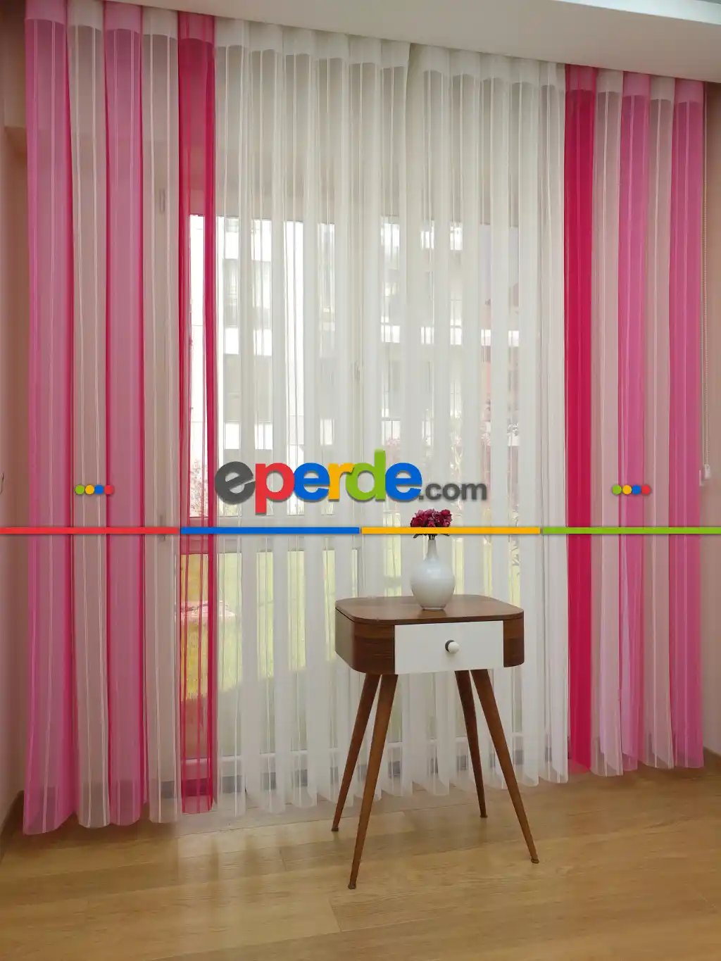 1. Kalite Çizgili Tül Dikey Zebra Perde - Ft-19 Pembe , Ft-05 Pudra , Ft-20 Fuşya , Ft-02 Ekru- Pembe-fuşya-ekru-pudra