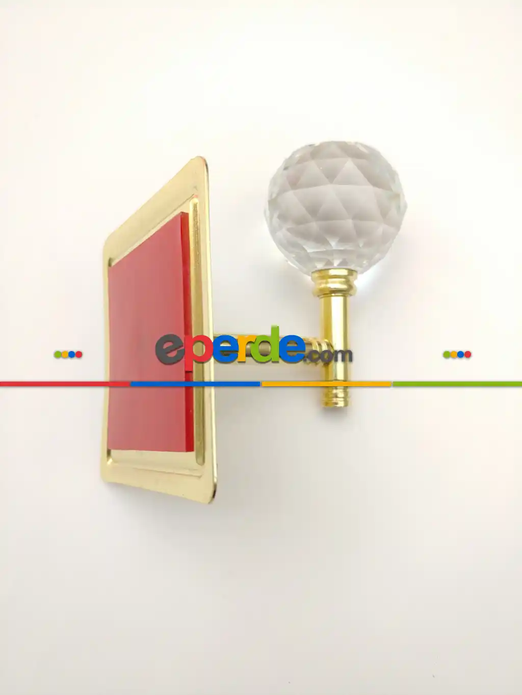 Duvarayapıştımalırenso Fon Demiri Pipo Camlı Altın- Altın
