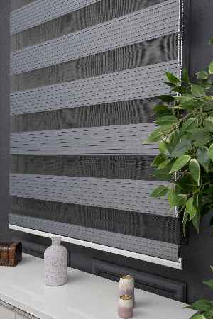 Zebra Perde - Geniş Pileli Zebra Perde