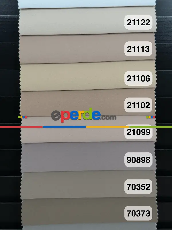 Yatak Odası - 0 Karartma (blackout) Fon Perde - Ağır Gramajlı Premium Kalite Serisi