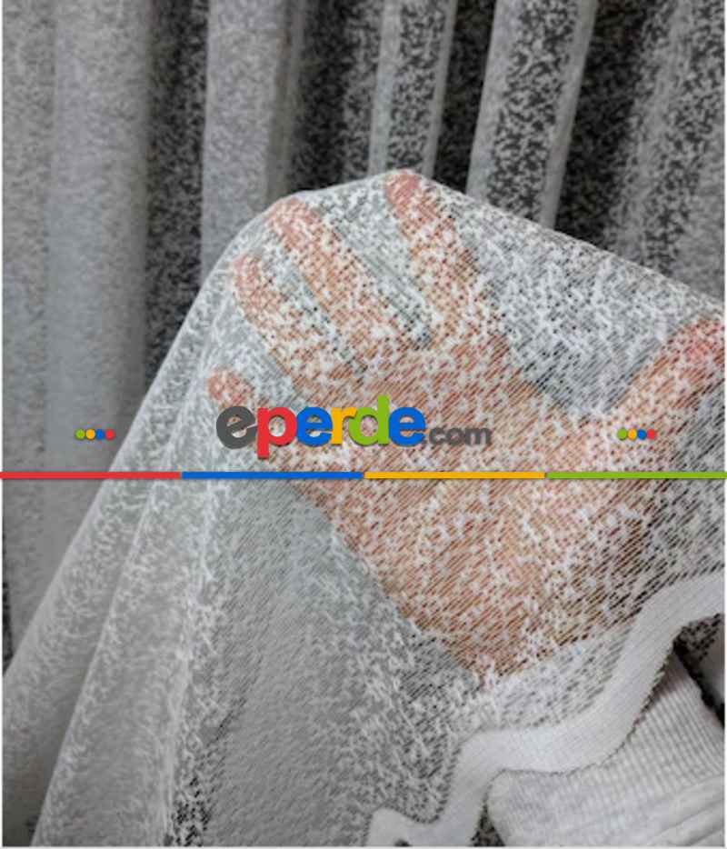 Örme Jakarlı Tül, Extra Yumuşak, Ütü İstemez