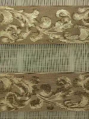 Oturma Odası - Jakarlı Zebra Perde Bdz-02- Altın Simli-kahve