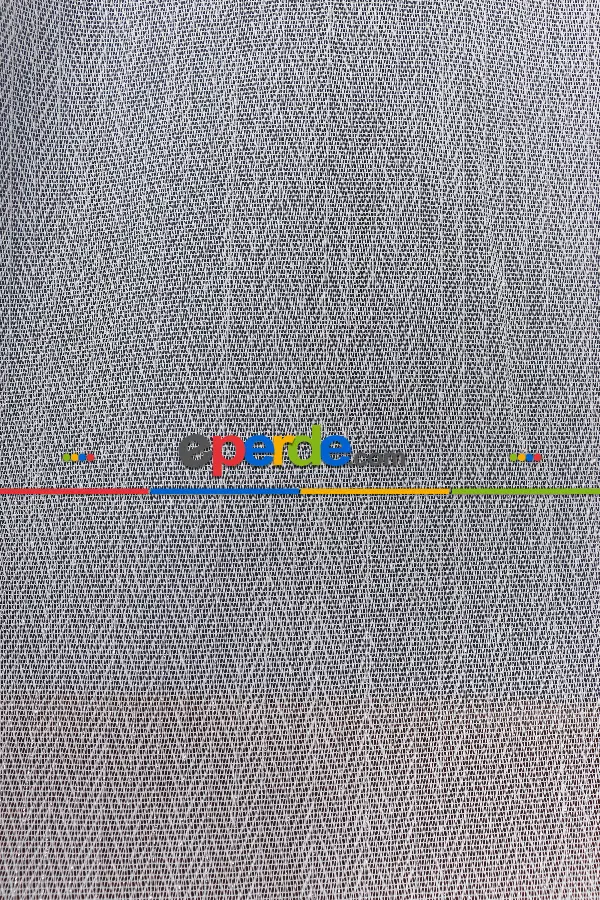 Salon Tül Modelleri - Garvolin Gri Düz Tül Perde