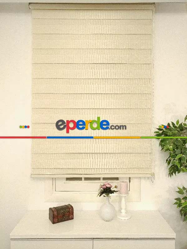 Ekonemik Zebra- Krem Açık