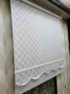 Çifli Sistem Tül Ve Stor Perde Bdz ( 803 )- Beyaz