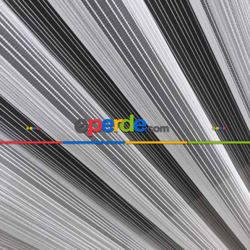 Zincir İp Tül Gramajlı Ütü İstemez - Kurşunlu Tül